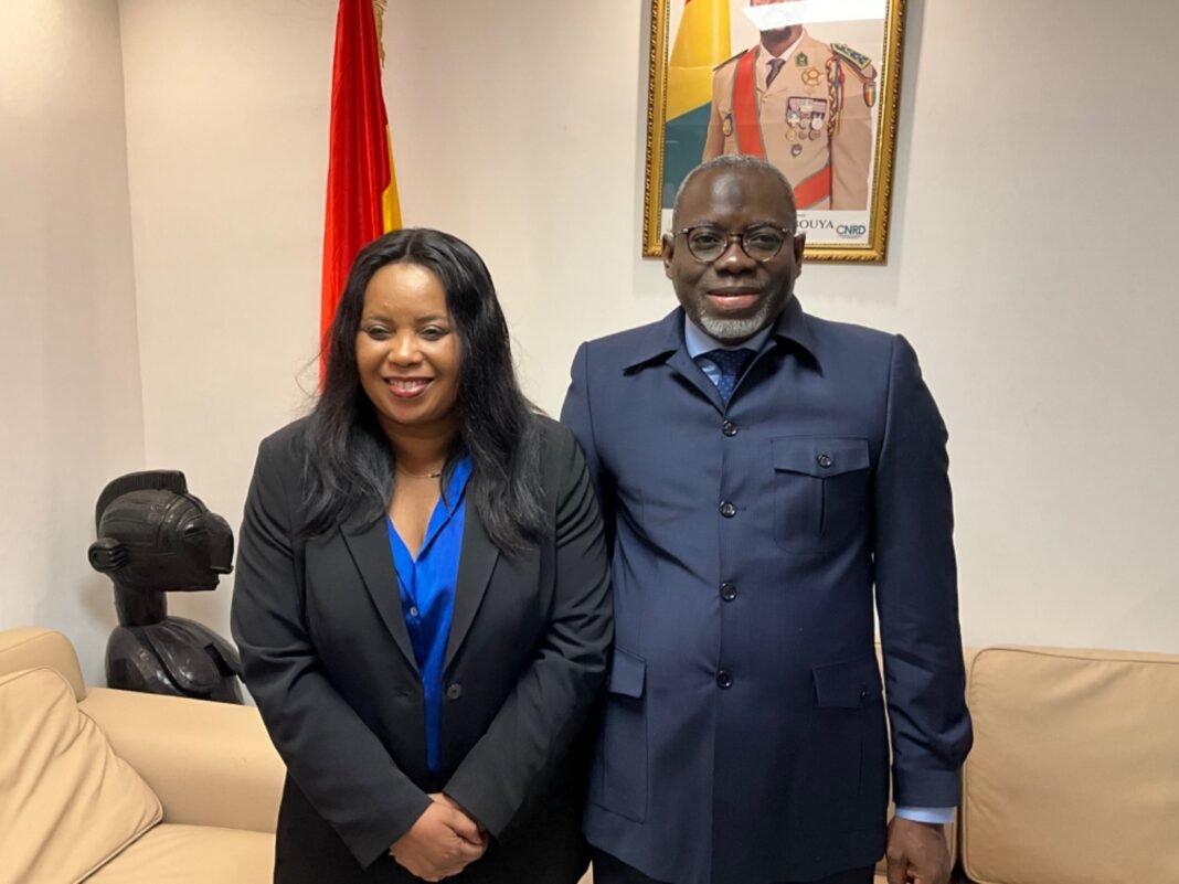 « La Guinée est le plus grand pays réformateur de la zone d’opérations que nous couvrons » dixit, Mme Marie-Chantal Uwanyiligira du Groupe de la Banque Mondiale. « La Guinée est le plus grand pays réformateur de la zone d’opérations que nous couvrons » dixit, Mme Marie-Chantal Uwanyiligira du Groupe de la Banque Mondiale.