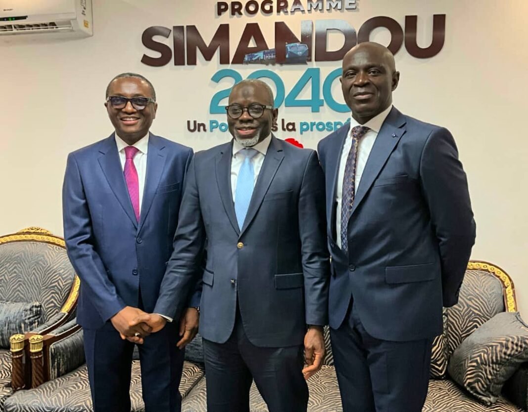 Le nouveau Patron de l’Institut Monétaire de l’Afrique de l’Ouest (IMAO) effectue sa premiere visite en Guinée Le nouveau Patron de l’Institut Monétaire de l’Afrique de l’Ouest (IMAO) effectue sa premiere visite en Guinée